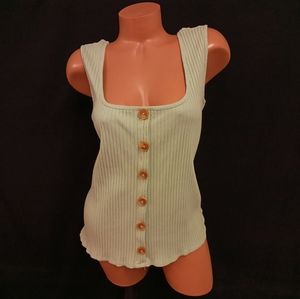 Rue + Womens green top